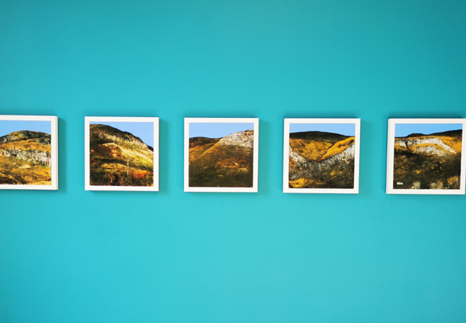 Artist Conor Gallagher Showcases ‘Sligo Mountain Series’ at Sligo Credit Union